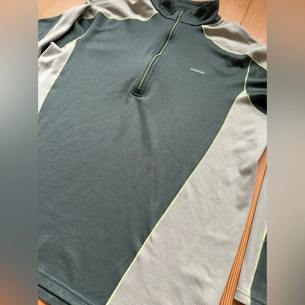 Patagonia Capilene 3 Pullover Shirt 1/4 Zip Men’s Large - Picture 5 of 11